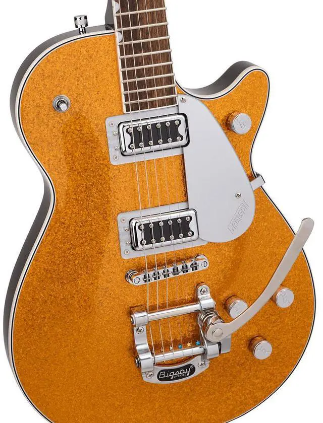 Alt view image 3 of 6 - Gretsch G5230T Electromatic Jet FT Series Electric Guitar with Bigsby, Gold Sparkle