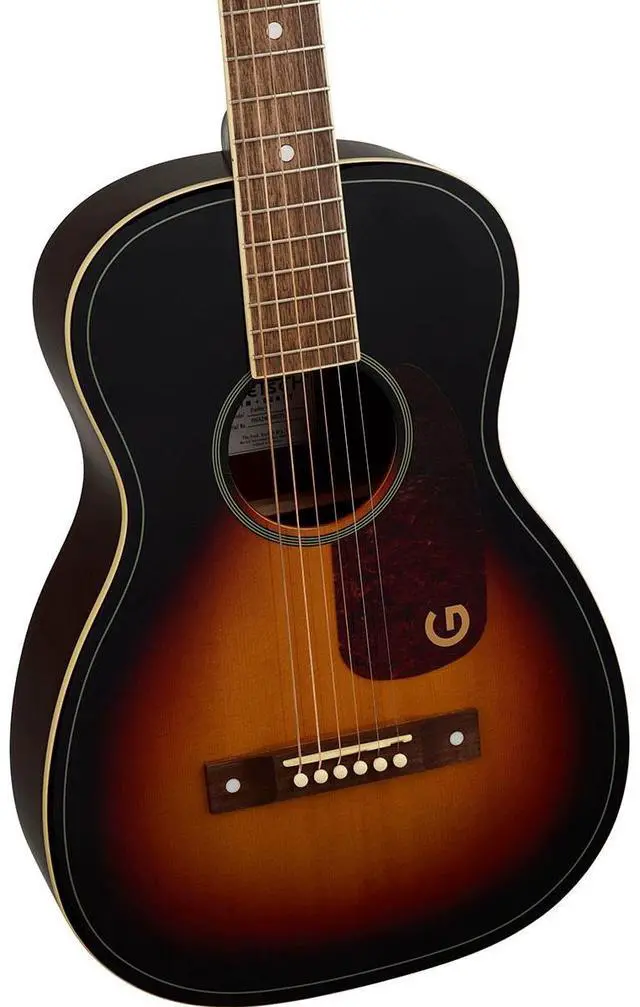 Alt view image 4 of 7 - Gretsch Limited Edition Jim Dandy Series Parlor Acoustic Guitar, Heritage Burst