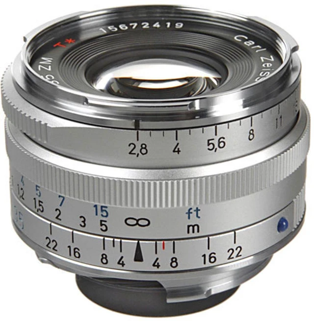 Alt view image 9 of 10 - Zeiss 35mm f/2.8 C Biogon T* ZM Manual Focus Lens (Leica M-Mount) - Silver