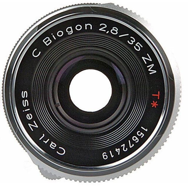 Alt view image 10 of 10 - Zeiss 35mm f/2.8 C Biogon T* ZM Manual Focus Lens (Leica M-Mount) - Silver