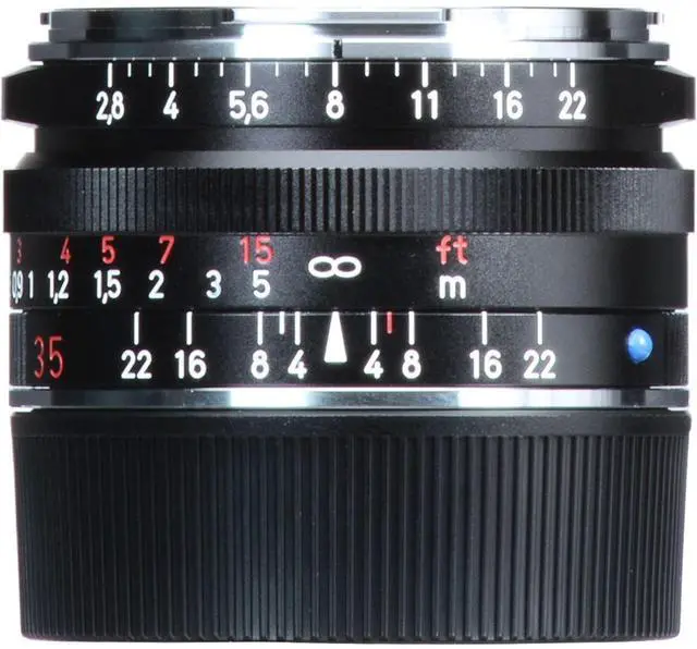 Alt view image 3 of 8 - Zeiss 35mm f/2.8 C Biogon T* ZM Manual Focus Lens (Leica M-Mount) - Black