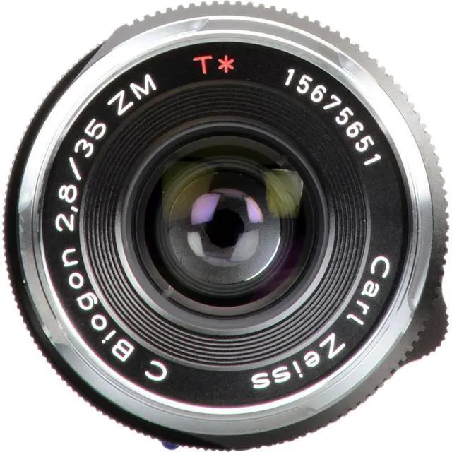 Alt view image 7 of 8 - Zeiss 35mm f/2.8 C Biogon T* ZM Manual Focus Lens (Leica M-Mount) - Black