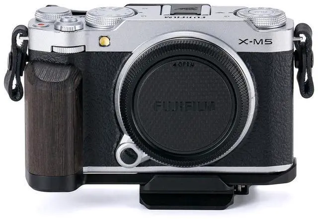 Alt view image 2 of 7 - Tilta Vintage Camera Cage Base Kit for Fujifilm X-M5 Camera, Black