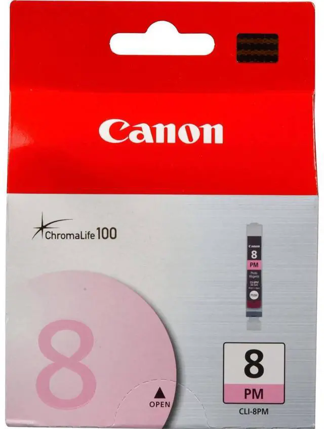 Alt view image 3 of 3 - Canon 2 Pack CLI-8PM Magenta Photo Ink Cartridge for Select PIXMA Printers