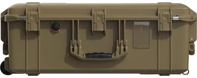 Alt view image 4 of 4 - Pelican 1595 Air Wheeled Waterproof Carry-On Hard Case, OCP Tan