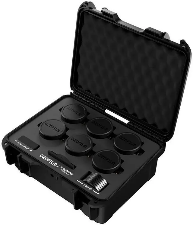 Alt view image 4 of 7 - DZOFILM Vespid2 Prime Cinema 6-Lens Kit with 18mm, 24mm, 35mm, 50mm, 85mm, 105mm T1.9 Lens for PL Mount