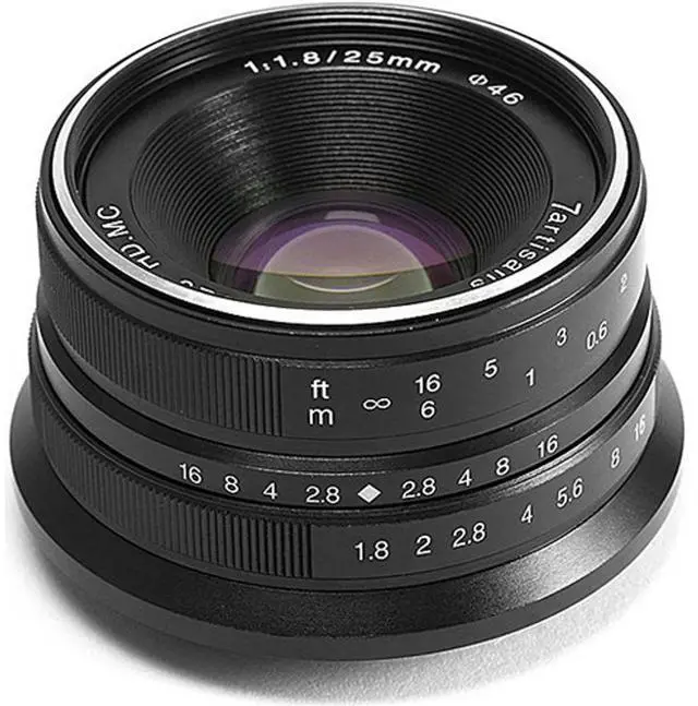 Main image of 7artisans Photoelectric 25mm f/1.8 Lens for Fujifilm X, Black
