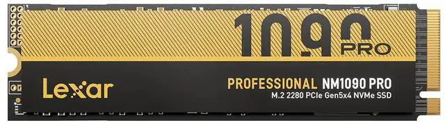 Main image of Lexar Professional NM1090 PRO 1TB PCIe Gen 5x4 NVMe M.2 Internal SSD