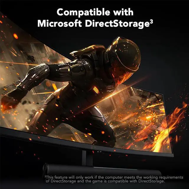 Alt view image 6 of 7 - Lexar Professional NM1090 PRO 1TB PCIe Gen 5x4 NVMe M.2 Internal SSD