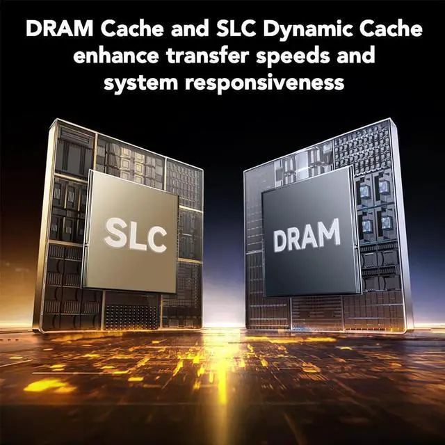 Alt view image 5 of 7 - Lexar Professional NM1090 PRO 1TB PCIe Gen 5x4 NVMe M.2 Internal SSD