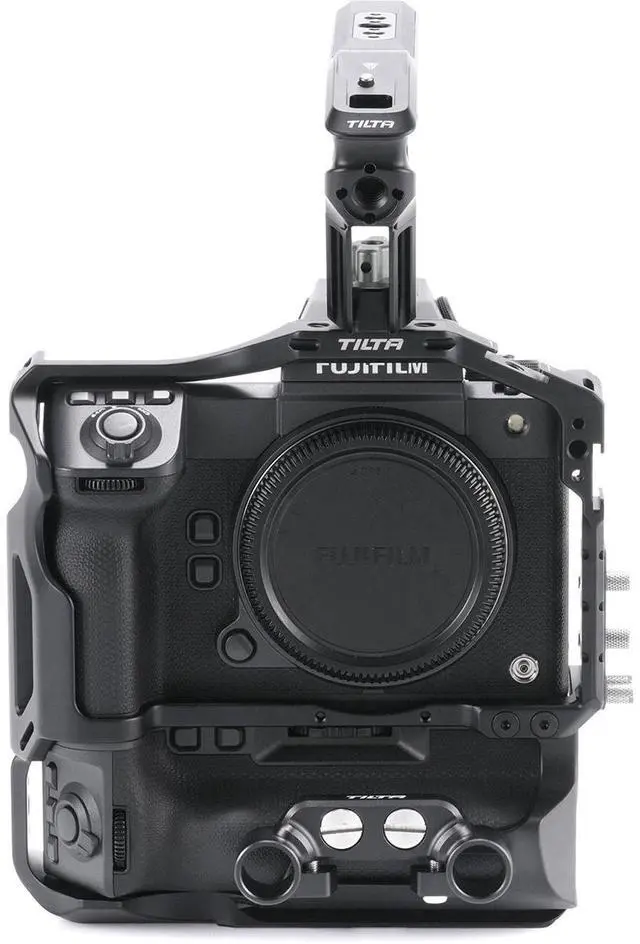 Alt view image 3 of 7 - Tilta Full Camera Cage Lightweight Kit for Fujifilm GFX100 II, Black