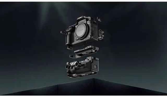 Alt view image 4 of 7 - Tilta Full Camera Cage Lightweight Kit for Fujifilm GFX100 II, Black