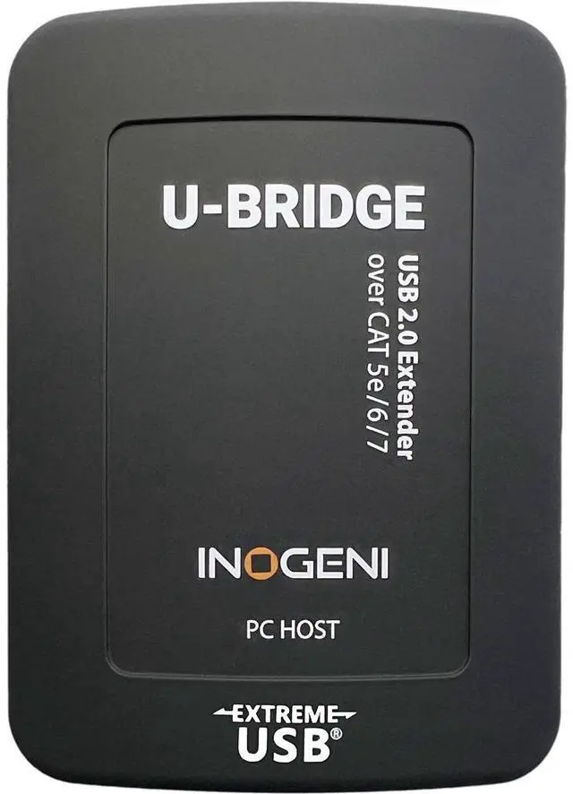 Alt view image 9 of 9 - INOGENI Video Extender Transmitter/Receiver - 328.08 ft Range - 2 x Network (RJ-45) - 2 x USB - 4K - Category 5e, Category 6, Category 7 - Desktop PC, Camera, Microphone, Audio, Keyboard