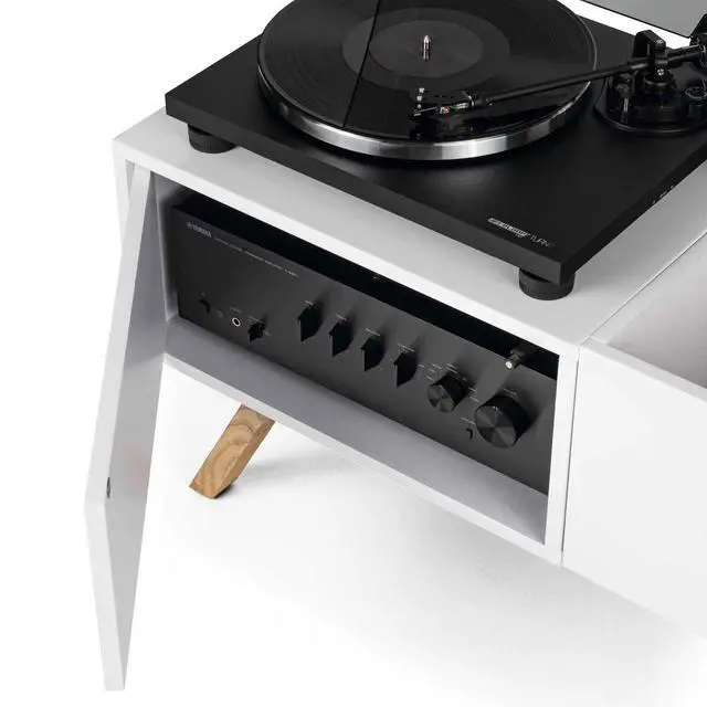 Alt view image 4 of 7 - Glorious Turntable Lowboard with Integrated Record Box