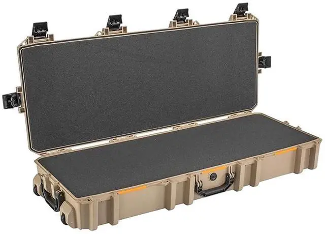 Alt view image 6 of 6 - Pelican Vault V730 Multi-Purpose Hard Case With Foam - Tripod  Equipment  Electronics Gear  Instrument  And More (Tan)