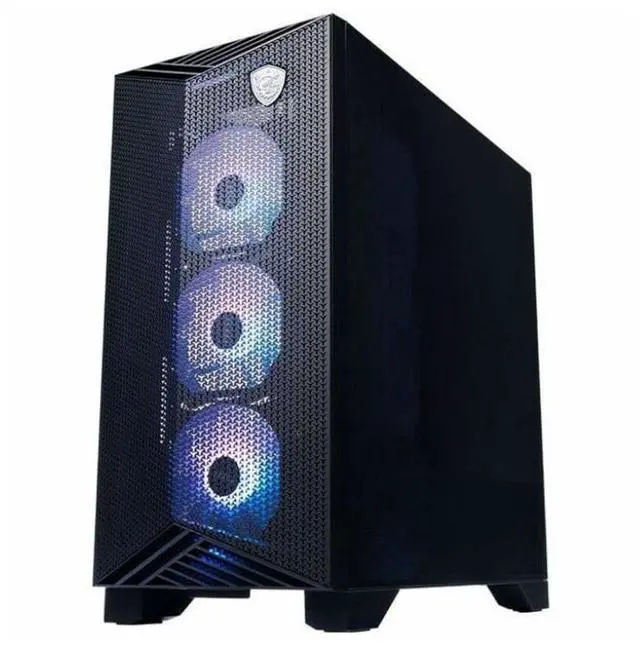 Main image of MSI Aegis R2 14th C14NVV9-1440US Gaming Desktop Computer, Intel Core i9-14900F 2.0GHz, 32GB RAM, 1TB SSD, NVIDIA GeForce RTX 5080 16GB, Windows 11 Pro, Black