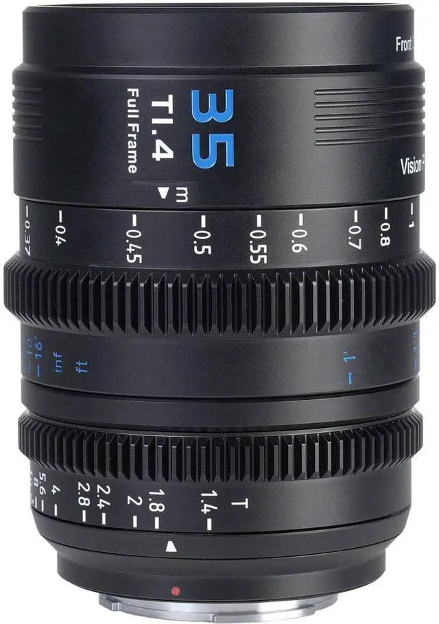 Main image of Sirui Sirui Vision Prime 1 Series 35mm T1.4 Full Frame Cine Lens (Native E mount, Black Color, Z/RF/L Mount Adapter)