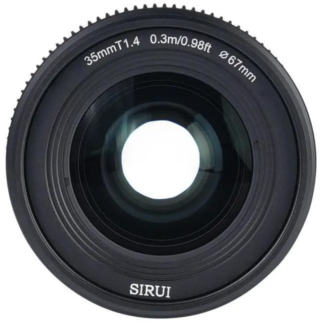 Alt view image 2 of 6 - Sirui Sirui Vision Prime 1 Series 35mm T1.4 Full Frame Cine Lens (Native E mount, Black Color, Z/RF/L Mount Adapter)