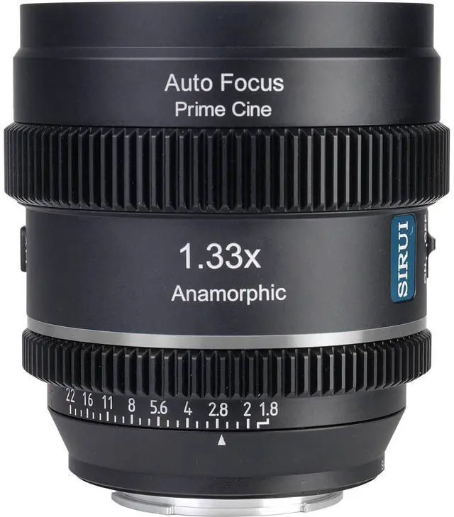 Alt view image 2 of 7 - Sirui Sirui 20mm T1.8 1.33X S35 AF Anamorphic Lens (E mount, Neutral Flare)