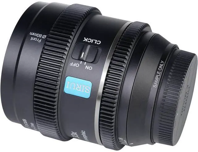 Alt view image 5 of 7 - Sirui Sirui 20mm T1.8 1.33X S35 AF Anamorphic Lens (E mount, Neutral Flare)