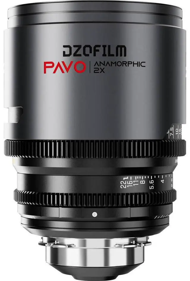 Alt view image 2 of 5 - DZOFILM DZOFilm PAVO 75mm T2.1 2x Anamorphic Prime Lens for PL/EF Mount, Neutral Coating (Feet)