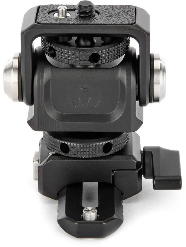 Alt view image 2 of 7 - 3 Legged Thing 3 Legged Thing Monty 3 Monitor Mount kit -Matte Black/Darkness