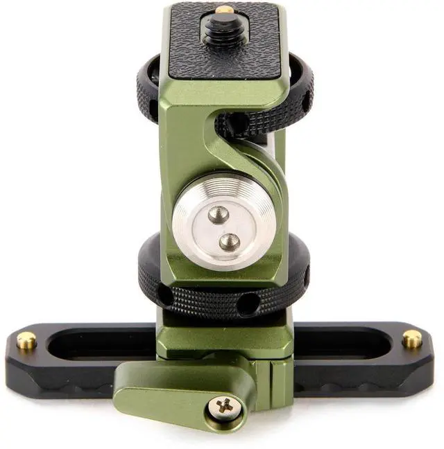 Alt view image 4 of 7 - 3 Legged Thing 3 Legged Thing Monty 3 Monitor Mount Kit - Moss Green