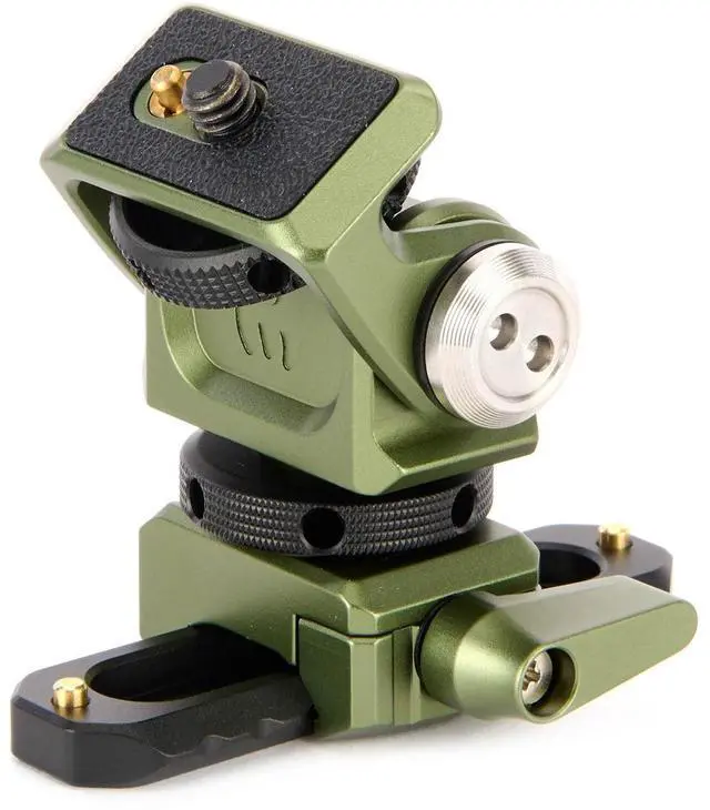 Alt view image 5 of 7 - 3 Legged Thing 3 Legged Thing Monty 3 Monitor Mount Kit - Moss Green