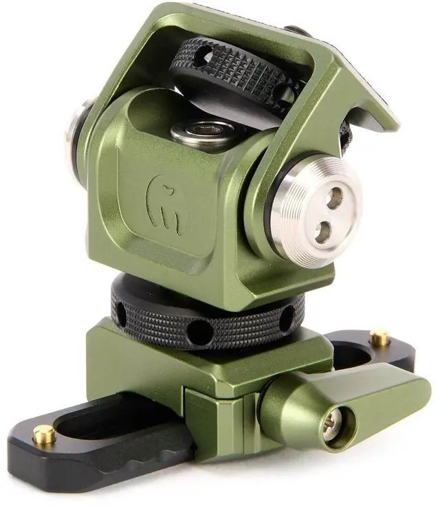 Alt view image 6 of 7 - 3 Legged Thing 3 Legged Thing Monty 3 Monitor Mount Kit - Moss Green