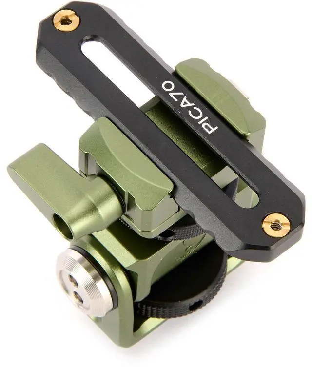 Alt view image 7 of 7 - 3 Legged Thing 3 Legged Thing Monty 3 Monitor Mount Kit - Moss Green