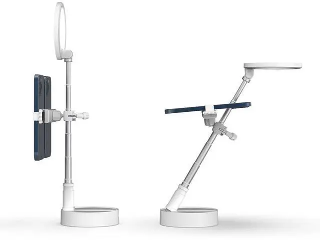 Alt view image 6 of 7 - SmallRig L10 Portable Beauty-Enchancing & Eye-Caring LED Lamp, White