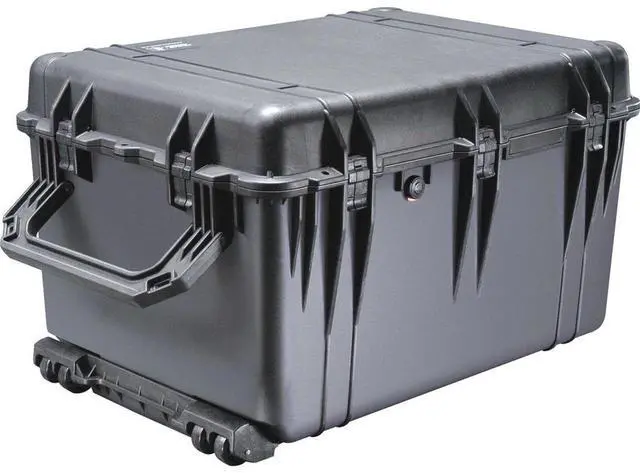 Alt view image 2 of 3 - Pelican 1660 Watertight Wheeled Hard Case with Foam Insert - Black