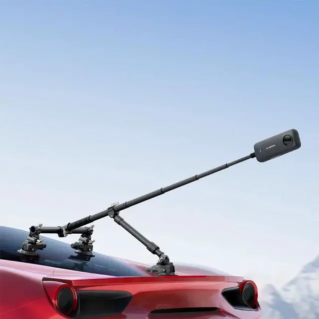 Alt view image 2 of 4 - Insta360 Triple Suction Cup Car Mount, Standard Version, Black