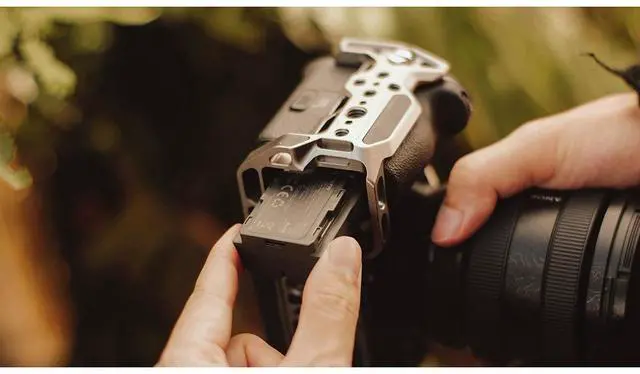 Alt view image 13 of 14 - Tilta NP-FZ100 2400mAh High-Capacity Battery for Digital Cameras with High-Energy-Density Cell, USB-C Port, and Built-In Decoding Chip (Green)