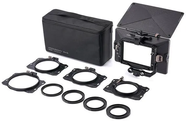 Alt view image 4 of 7 - Tilta Mirage Pro Matte Box Base Kit, Black