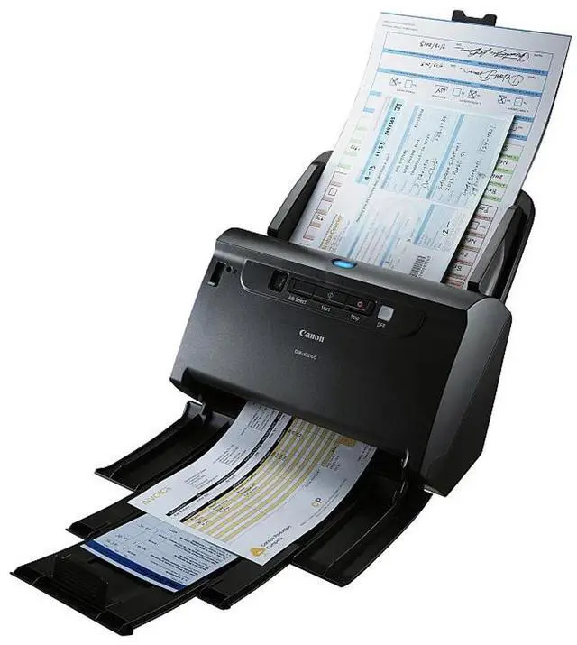Alt view image 2 of 18 - Canon DR-C240 Office Document Scanner
