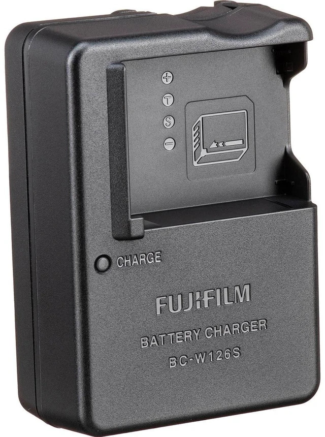 Main image of Fujifilm BC-126S Charger for NP-W126 NP-W126S Lithium-Ion Battery, Black