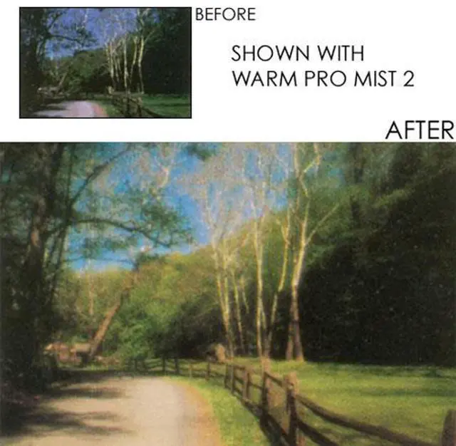 Alt view image 3 of 4 - Tiffen 77mm Warm Pro Mist #3 Special Effects Filter