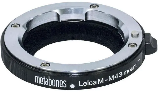 Main image of Metabones Leica M Lens to Micro Four Thirds Camera T Adapter, Black Matte