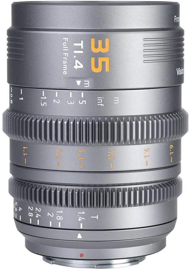 Main image of Sirui Sirui Vision Prime 1 Series 35mm T1.4 Full Frame Cine Lens (Native E mount, Metal Grey Color, Z/RF/L Mount Adapter)