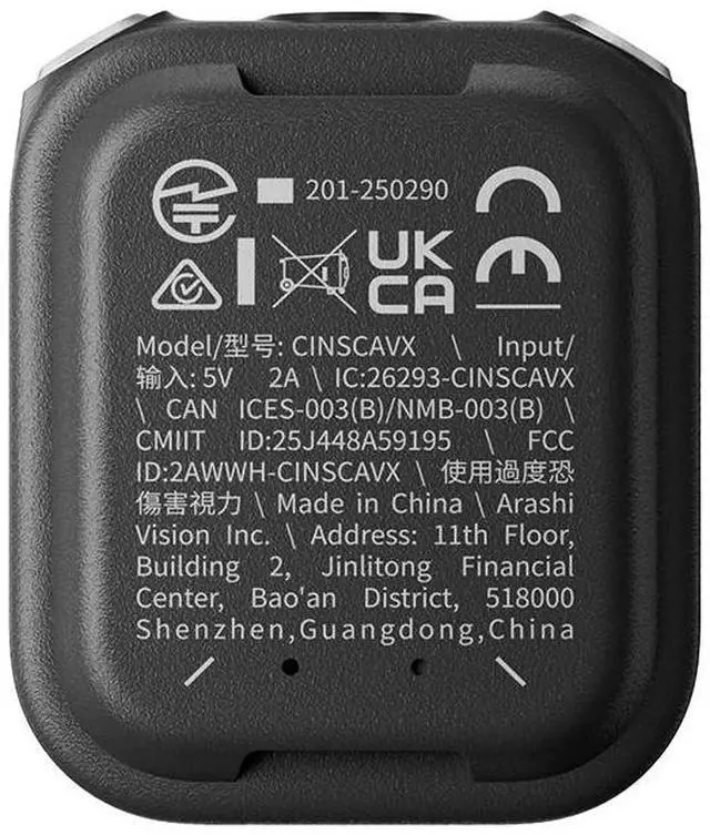 Alt view image 7 of 7 - Insta360 GPS Preview Remote with Built-In Mic, Black