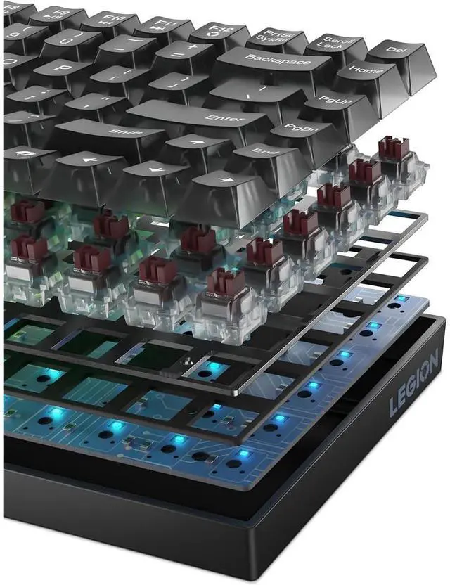 Alt view image 16 of 16 - Lenovo Legion K510 Mini Pro Gaming Keyboard GY41P80859