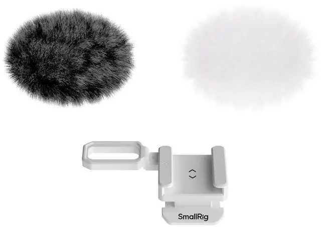 Main image of SmallRig Furry Windscreen for Canon EOS R50 V Camera, 2-Pack