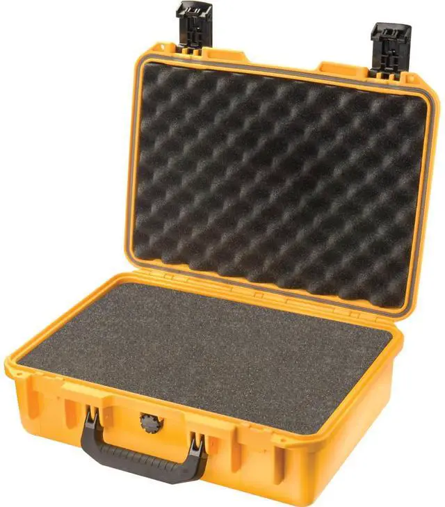 Alt view image 2 of 4 - Pelican iM2300 Case, Watertight, Padlockable Case, with Multilayer Cubed Foam Interior, Yellow