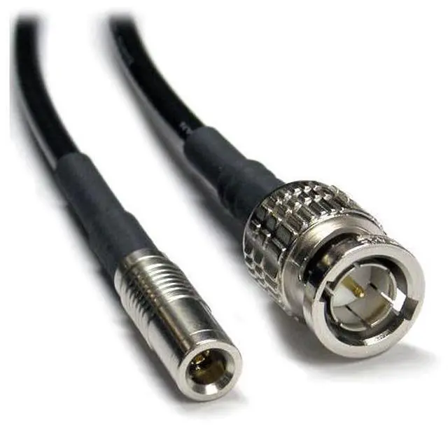 Main image of Canare L-2.5CHD 1' 3G/HD-SDI Cable with 1.0/2.3 DIN to BNC Male Connectors