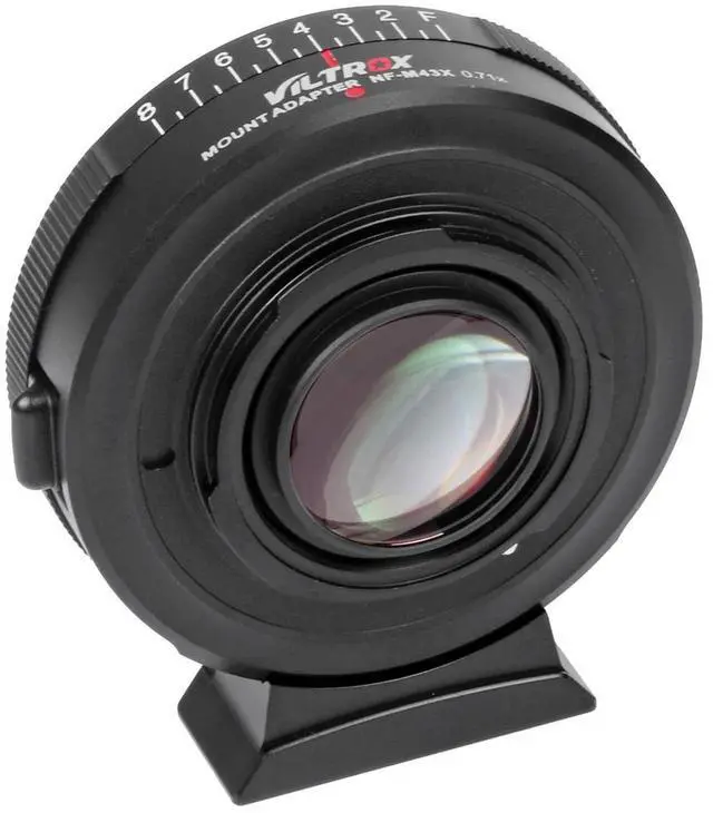Alt view image 2 of 2 - Viltrox NF-M43X Lens Mount Adapter for Nikon F-Mount, D or G-Type Lens to Micro Four Thirds Camera