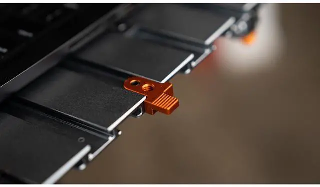 Alt view image 4 of 7 - Tether Tools Action Tabs for AeroTrac Workstation, Orange, 2-Pack