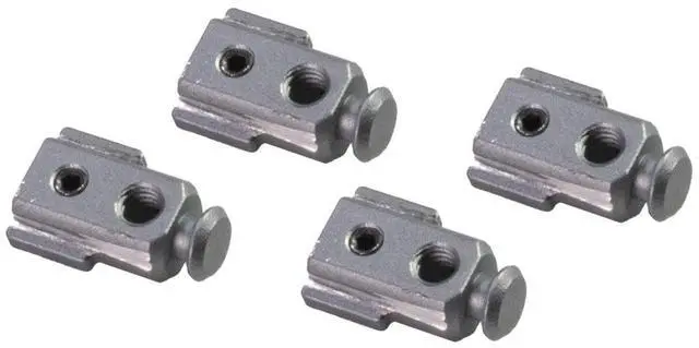 Main image of Tether Tools VersaMounts with Straps for AeroTrac Workstation, Silver, 4-Pack