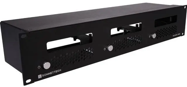 Alt view image 2 of 7 - Sonnet RackMac Mini 2U Rackmount Enclosure for 3x Apple Mac Minis M4