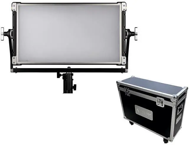 Main image of Creamsource Vortex8 Soft 2x1 RRGBBW 650W LED Light with Yoke, Dome Diffuser and Hard Case